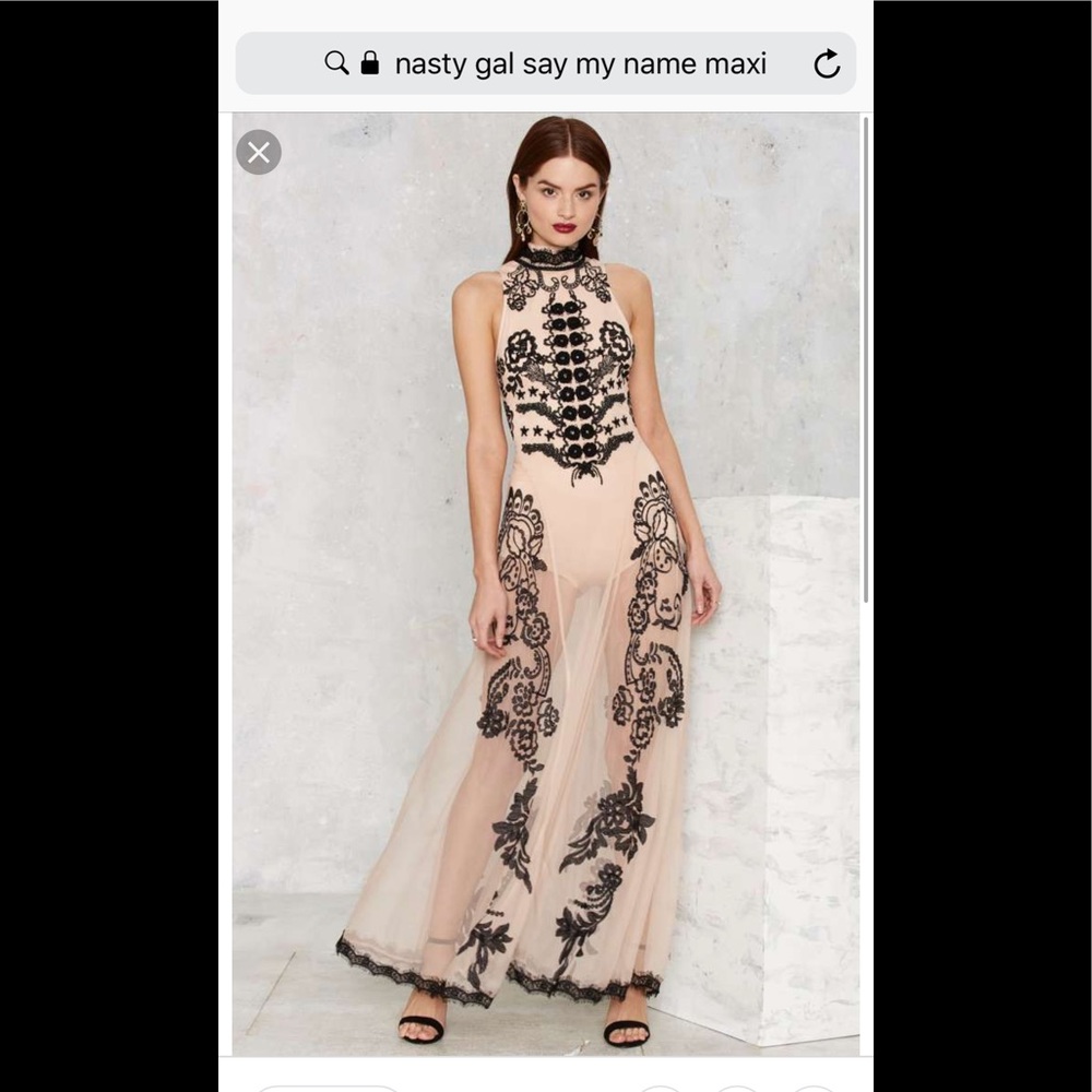 Nasty gal say my name maxi. ISO